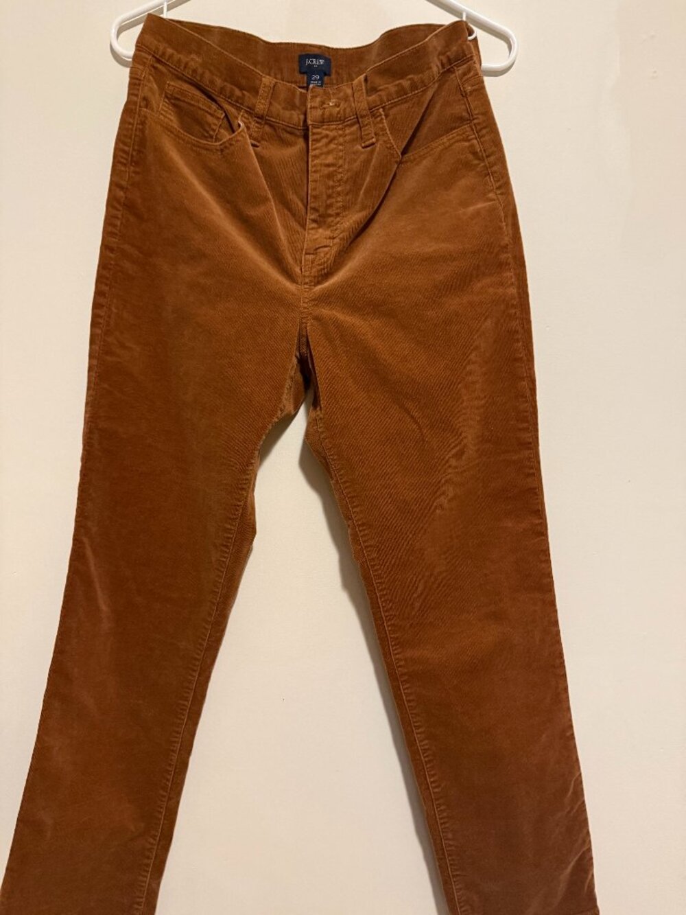 J. Crew Factory Classic Vintage Straight Corduroy Pants | Brown Size 29